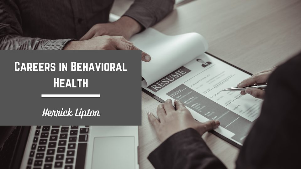 Careers in Behavioral Health